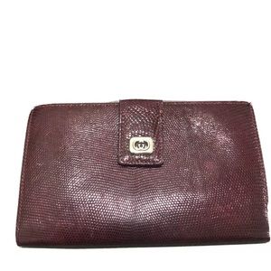 Gucci crocodile wallet